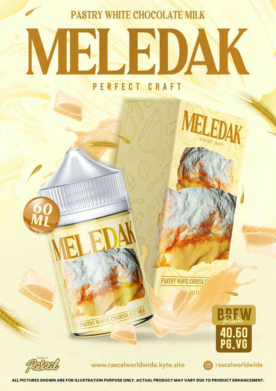 MELEDAK FB PASTRY WHITE CHOCOLATE MILK 60ML
