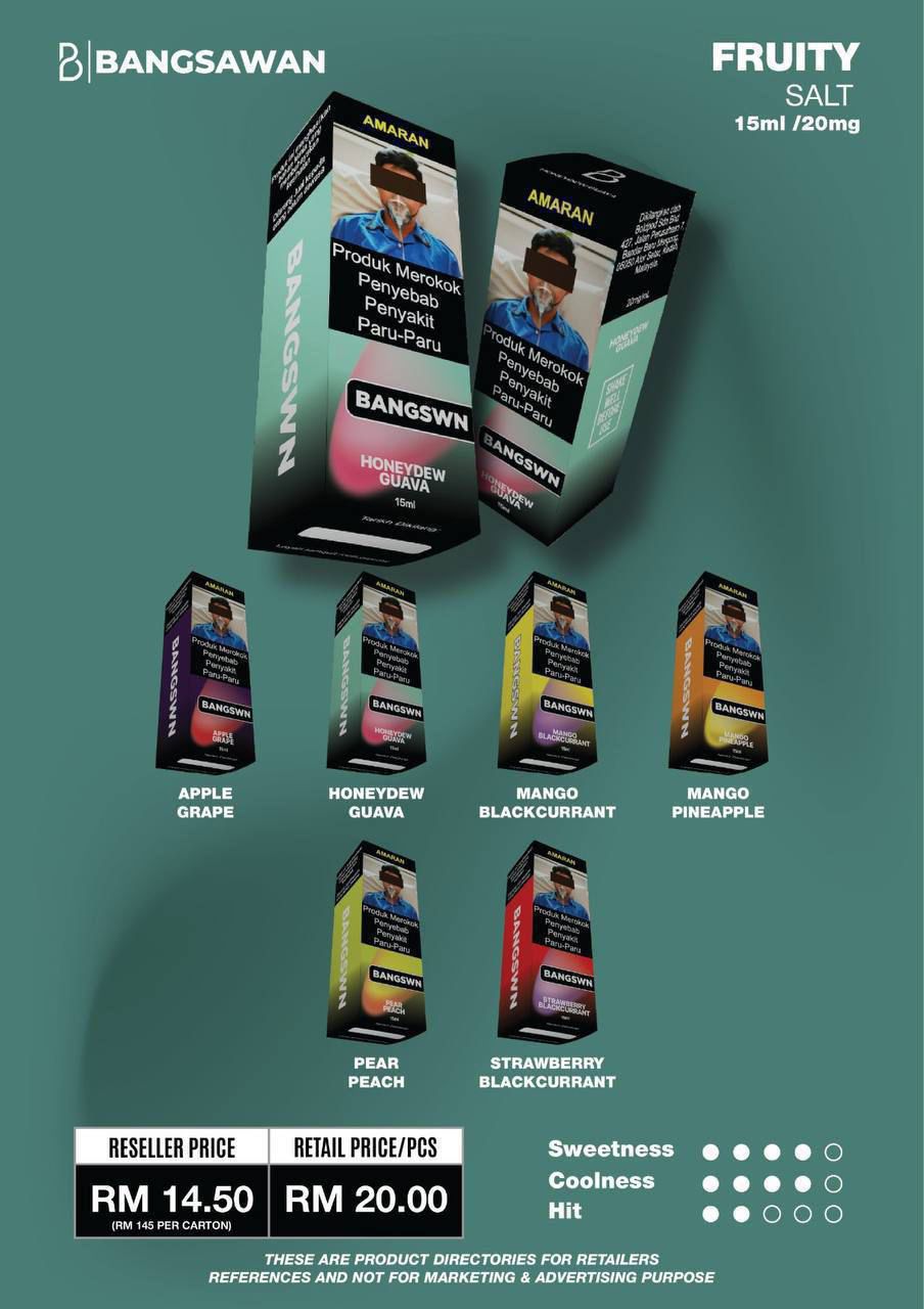 BANGSAWAN SALT 15ML/20MG