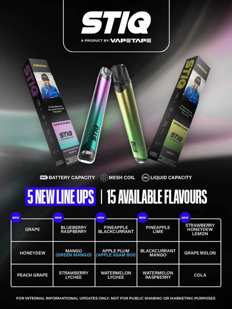 VAPETAPE STIQ DISPOSABLE POD