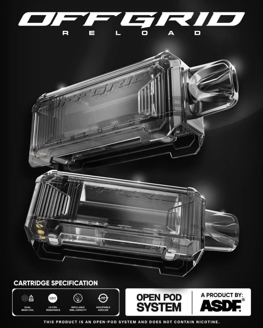OFFGRID RELOAD (EMPTY) CARTRIDGE