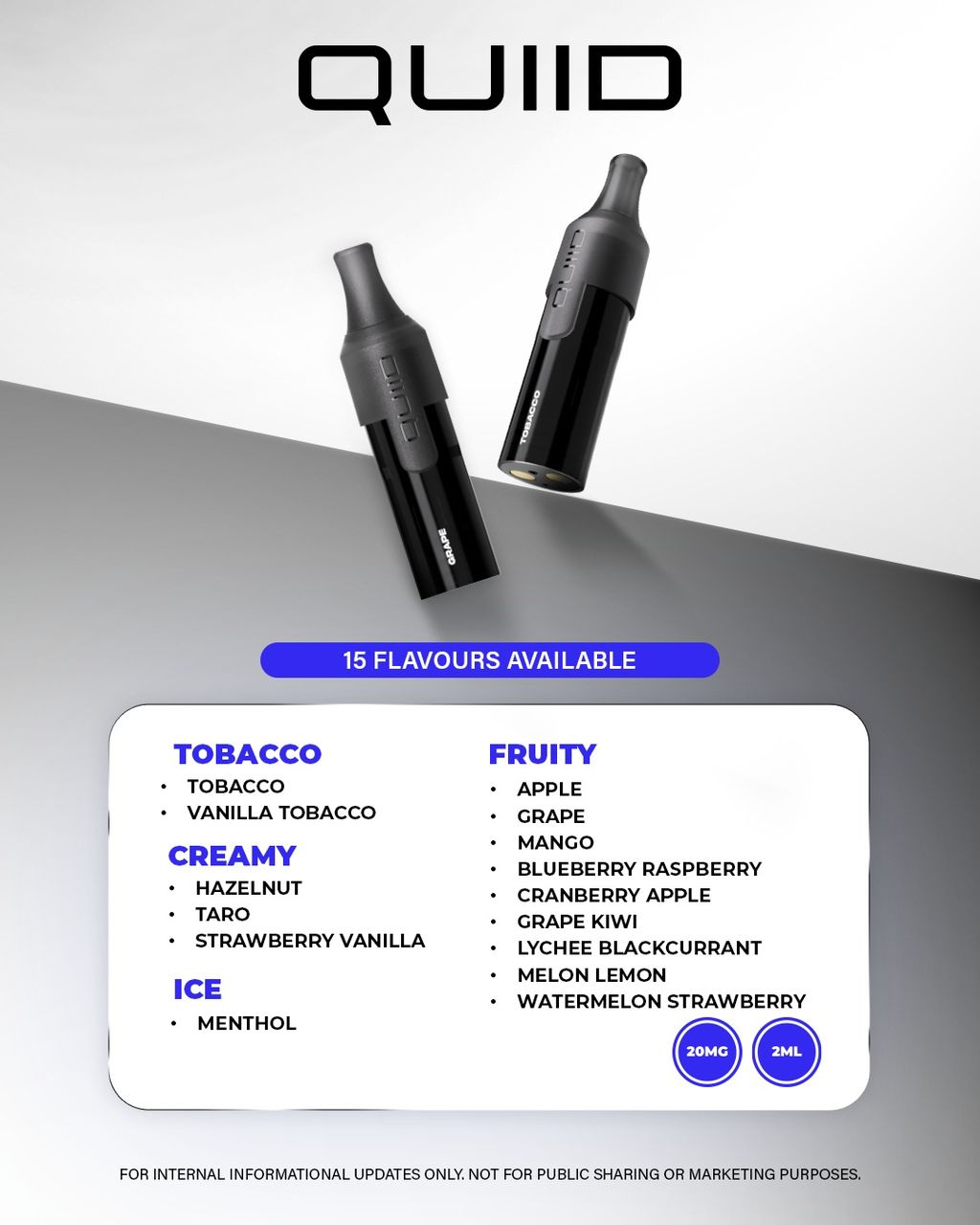 QUIID POD FLAVOUR