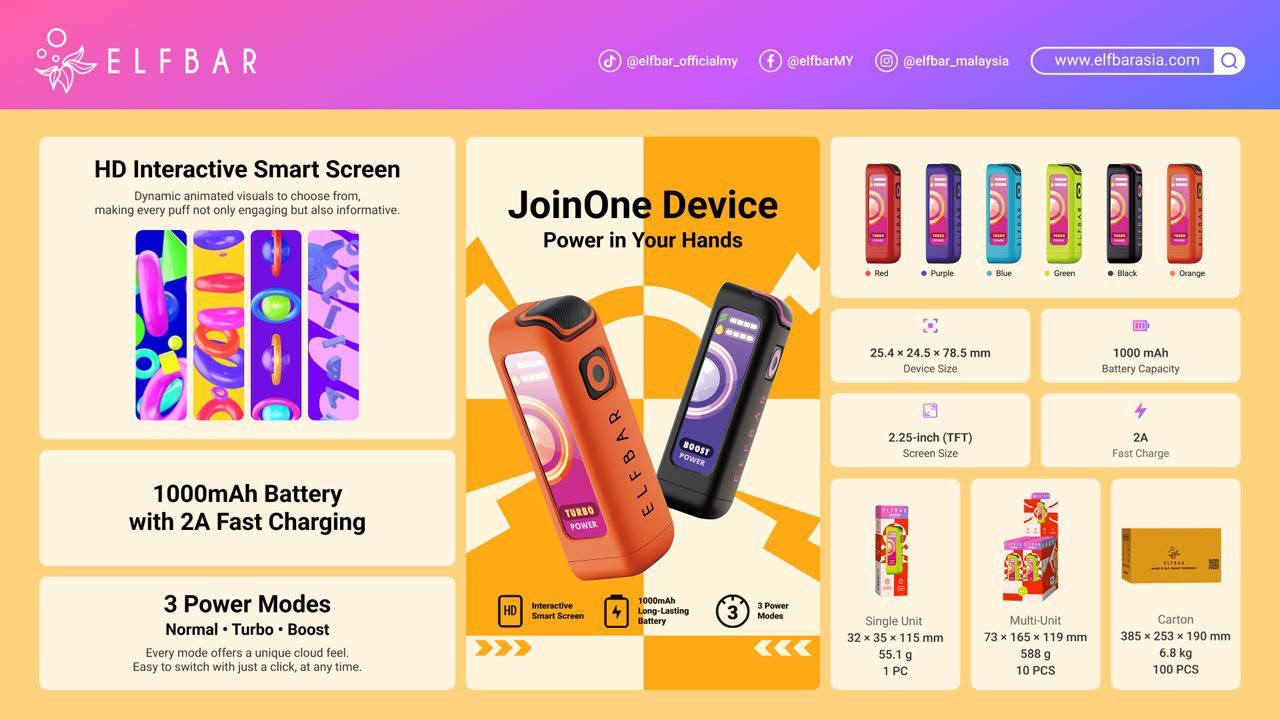 ELFBAR JOIN ONE DEVICE (SWAP)